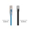 Monoprice Slim Cat6 Utp Cable, 7 ft.Blue 13538 - alternate 5